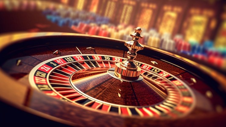 French Roulette betting interface on togelcc link showing chip placement and payout odds